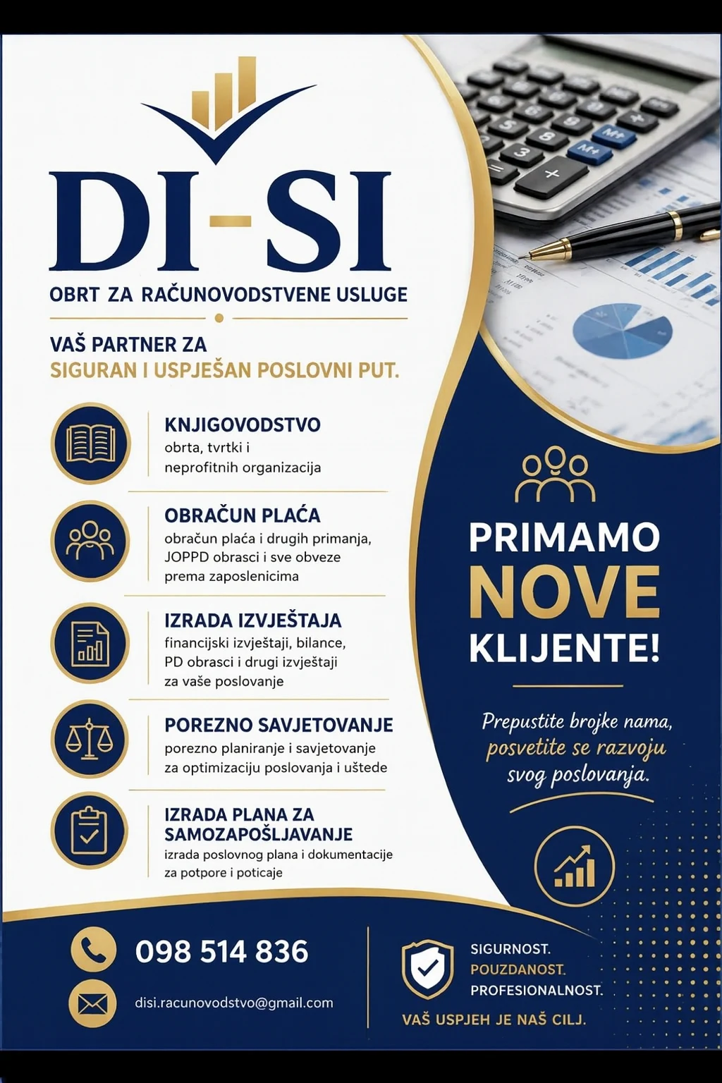 Lokalni obrt s fokusom na Vaš uspjeh